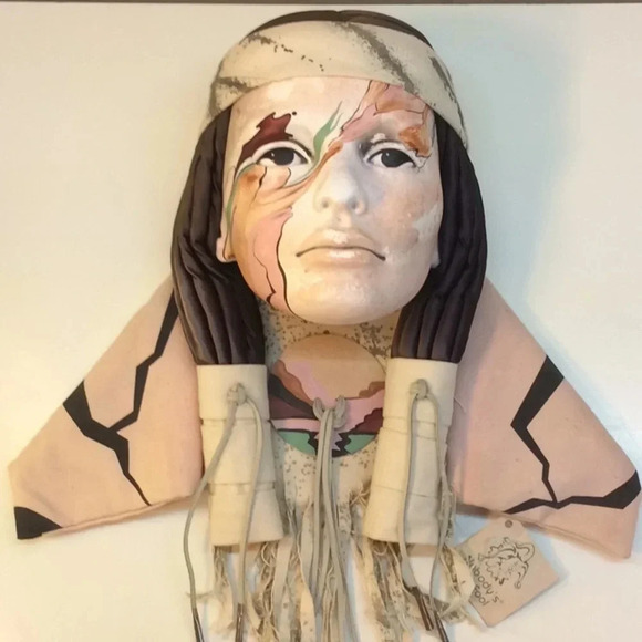 Dyan Nelson’s Vintage Ceramic Wall Mask S/N: 6/90 - Picture 1 of 10